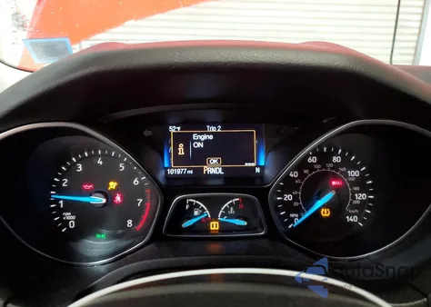 2015 Ford Focus Se из США, поврежденный, VIN 1FADP3F26FL233689